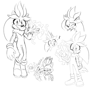 silver doodles by Midnightkinkykitsune