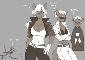 Obadamun family by bakki