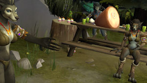 Worgen Picnic by DragonSam98