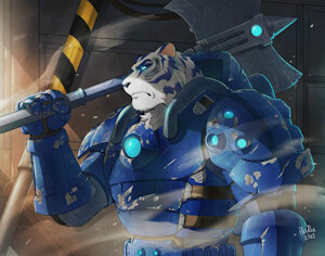 Space Marine Tiger by powree