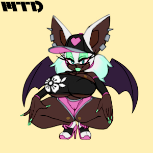 Mint Chocolate Chip Rouge by MarTheDog