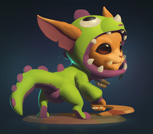 Dino Gnar Painting by Felyn