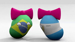 El Brazilball Femenina y el argentinaball femenina by AndersonMiguel2005