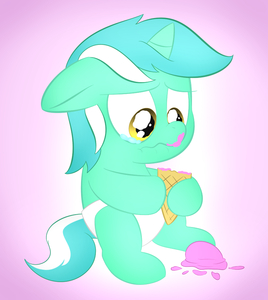 lyra's first ice cream by Lamia