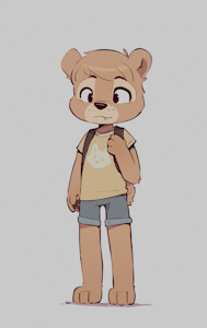 Bear by skidoo
