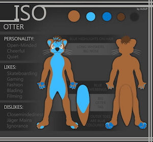 IsoOtter Ref Sheet by Aiiden
