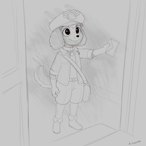 Wip: Mailboy by jamesfoxbr