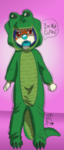 I'mma scary preditor by MuffinFluffer