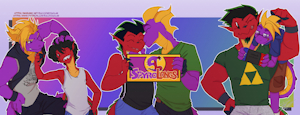SpyroLongs Anniversary! by RaccoonDouglas
