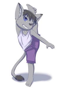 Kamui stretching by Hitsunekun