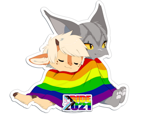 Dream and Tasia Pride Chibis by TibbyLTP