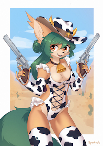 Cow girl Ann by Sparkydb