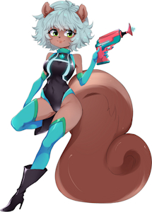 Captain Penelope E. Welles (Art by Alizee and Multipase) by TsunderePanda