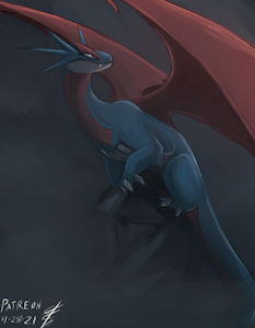 Salamence Study by Lizet