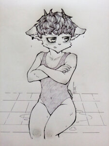 Learn to swim? by SeaDewGin