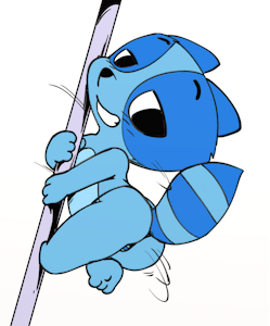 Axel Poledancing (by LKWIS) by BunPatrol