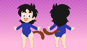 Pi: Saiyan Sweetheart by RushTheWolf