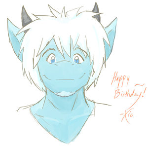 Midekai's birthday gift~ by nightshard