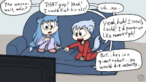 Commission - RushtheWolf by thekzx