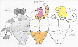 Beauties with Fine Booties by Luhyzi