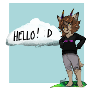 Vee said HELLO by noiveapple
