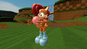 sally Bubble gum by Tedster0087