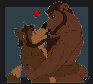 Auriel and MithrasX by Auriel87