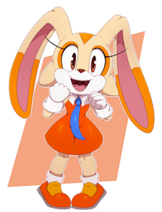 Cream the rabbit by MrBIGDON1992