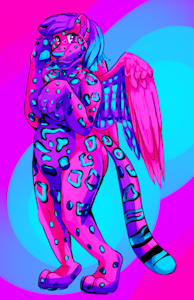 jaguar chimera by rainbowchimera