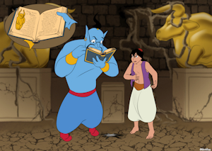 The Sacred Cow Idol of Agrabah #7 by Halcyon