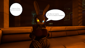 My Sonic Oc, Neva's first appearance. by Sonic500887