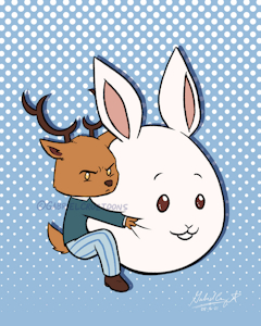 Beastars Chibi Louis by gabcruztoons