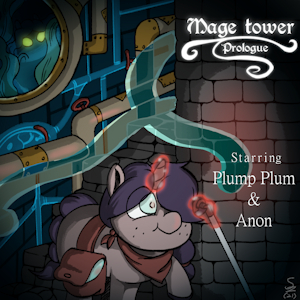 Mage tower cover by Zeebsart