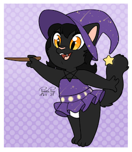 Misty the Kitty Witch by DanielMania123