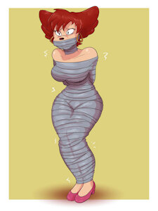 Peg Pete mummified by MolderPurple by Yami2011