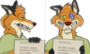 Barry's Mugshot by FLUFFYPUNK