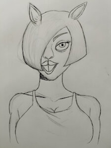 Carmel sketches by Qween