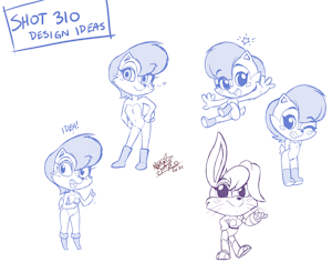 Shot 310 Character Designs by NekoStar