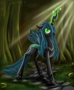 Queen of the Changelings by Lobana