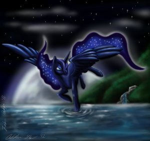 Princess Luna&nbsp;&nbsp;by Lobana
