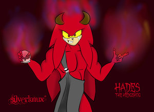 Greek God- Hades the Hedgehog by SilverKnux