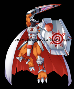 KnightWarGreymon! by DigitLninja