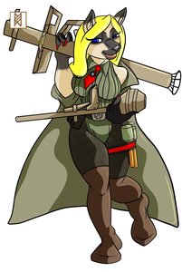 Commission: Zak Davis Hanna Reich Maiden by RuckforderungReich