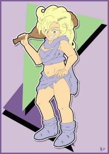 [Fanart] Ayla - Chrono Trigger by corporealrabbit
