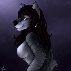 Painted Wolftiger by Shariea