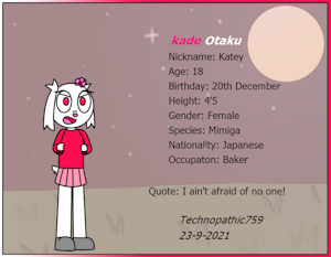 Redesign-- Kade Otaku by Netherkitty