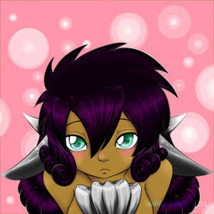 art trade with ValentineHearts by nibblesonnells