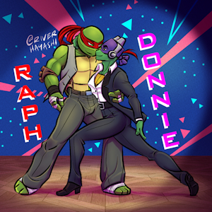 2012Raph/2018Donnie by riverhayashi
