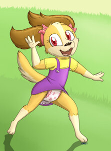 Running doggy by ConejoBlanco