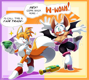 Rouge The Body Thief by DaBigB01